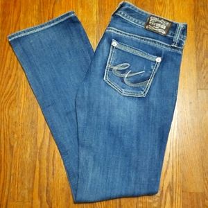 Express low rise barely boot jeans